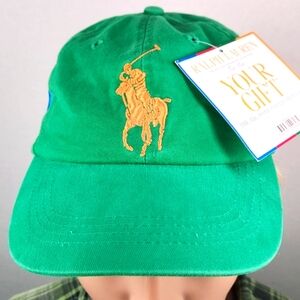 Ralph Lauren "The Big Pony" Limited Edition adjustable OSFM baseball cap NWT